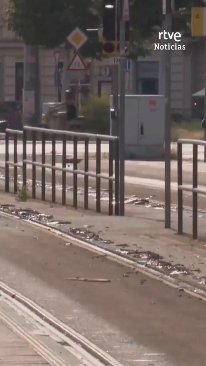 El calor extremo funde los raíles del tranvía en Leipzig y suspende el servicio