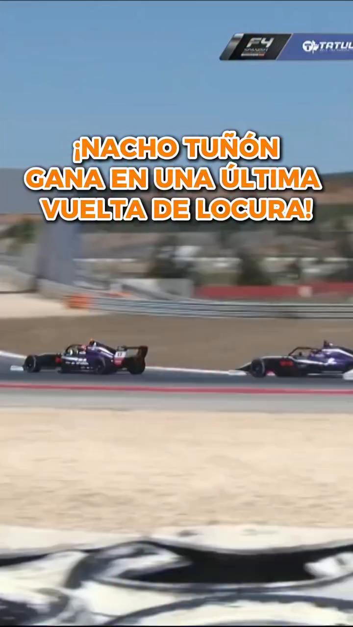 Nacho Tuñón logra su primera victoria en Portimao en la Fórmula 4