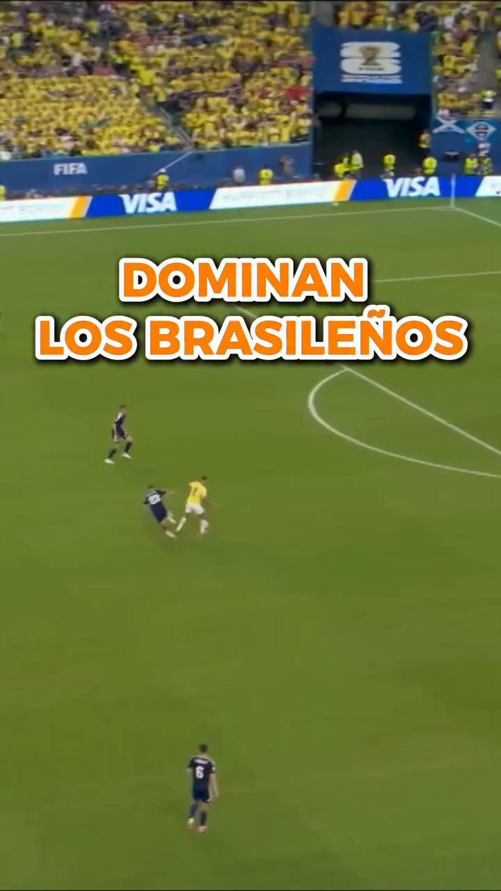 Bruno Guimarães sorprende y Mateus Cunha marca el gol de Brasil