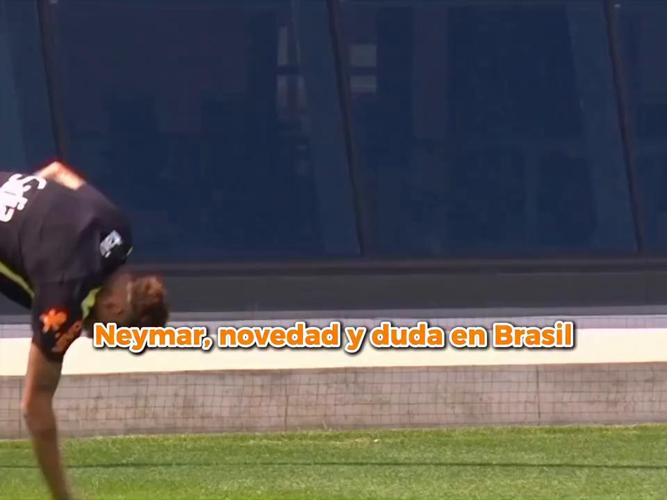 Neymar recibe aplausos de sus compañeros pese a no jugar ante Haití