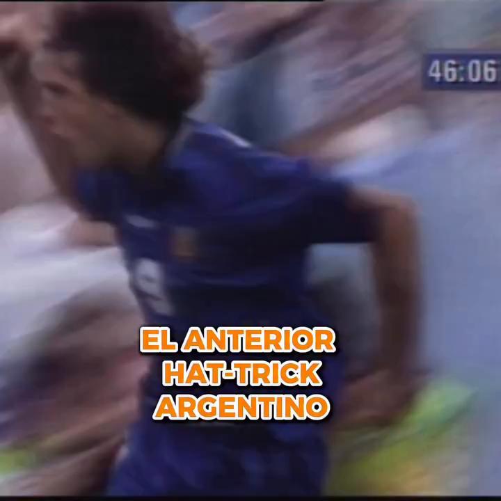 🔥Antes que Leo Messi, Gabriel Batistuta había anotado en el Mundial de Estados Unidos 1994 el último hat-trick de un argentino en una #CopaMundialFIFA.