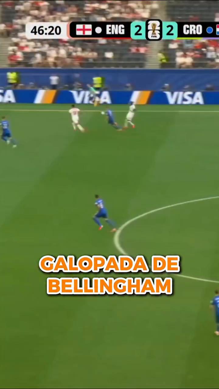 Bellingham marca un gol de potencia para poner a Inglaterra por delante
