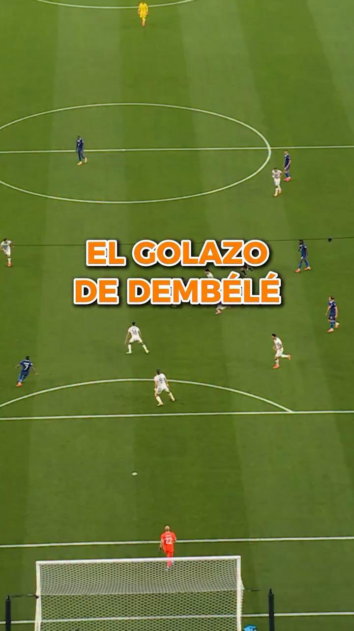 🇫🇷 Este gol de Dembélé fue el 3 - 0 ante Irak 🇮🇶