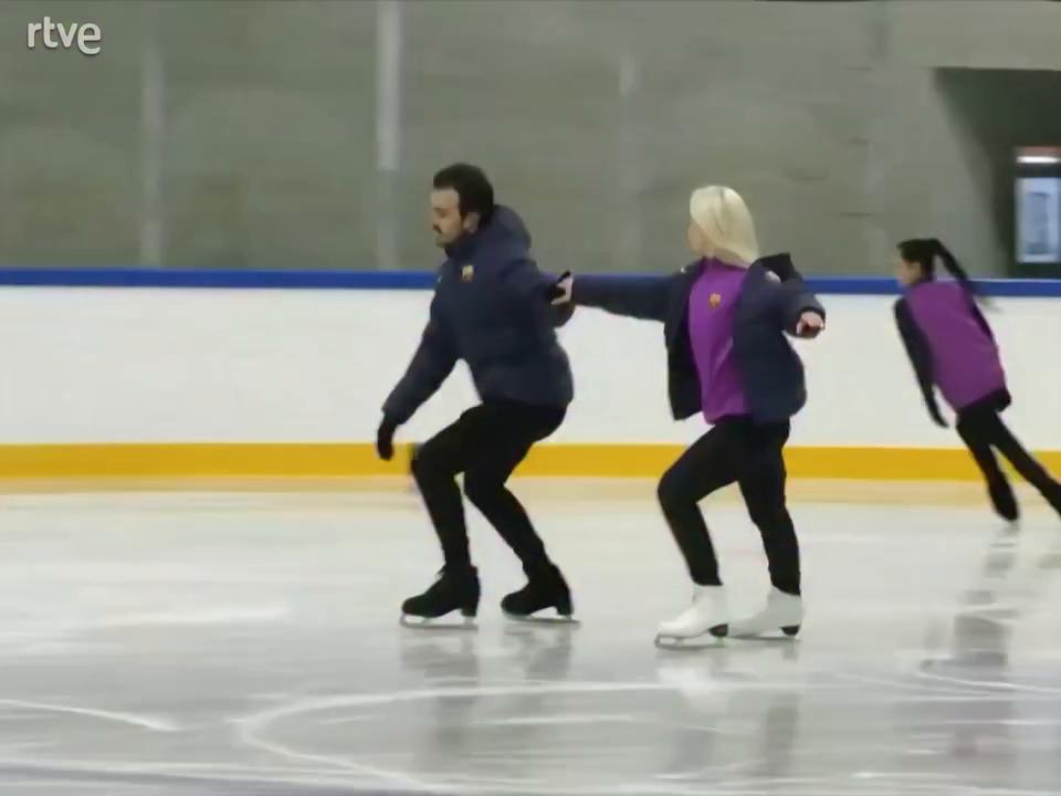 Olivia y Tim se instalan en Barcelona para entrenar en su arena única