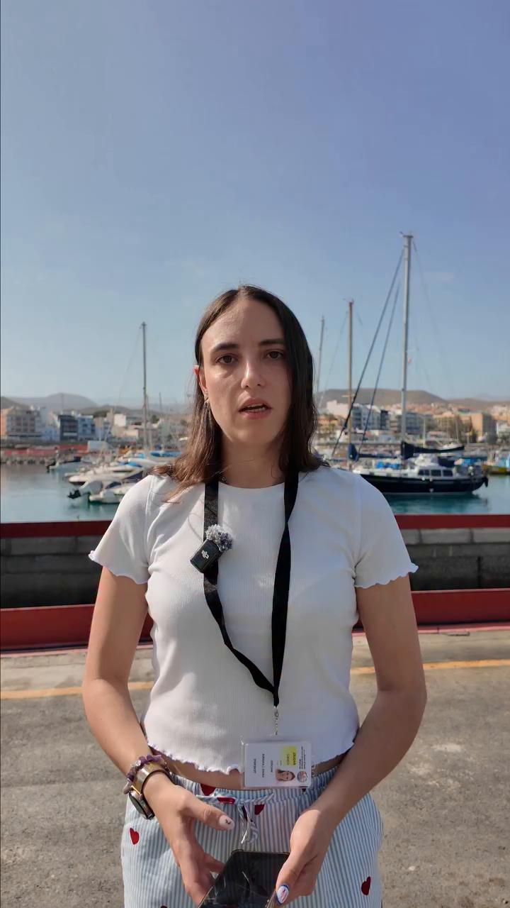 Arguineguín revive el drama migratorio con la visita del Papa