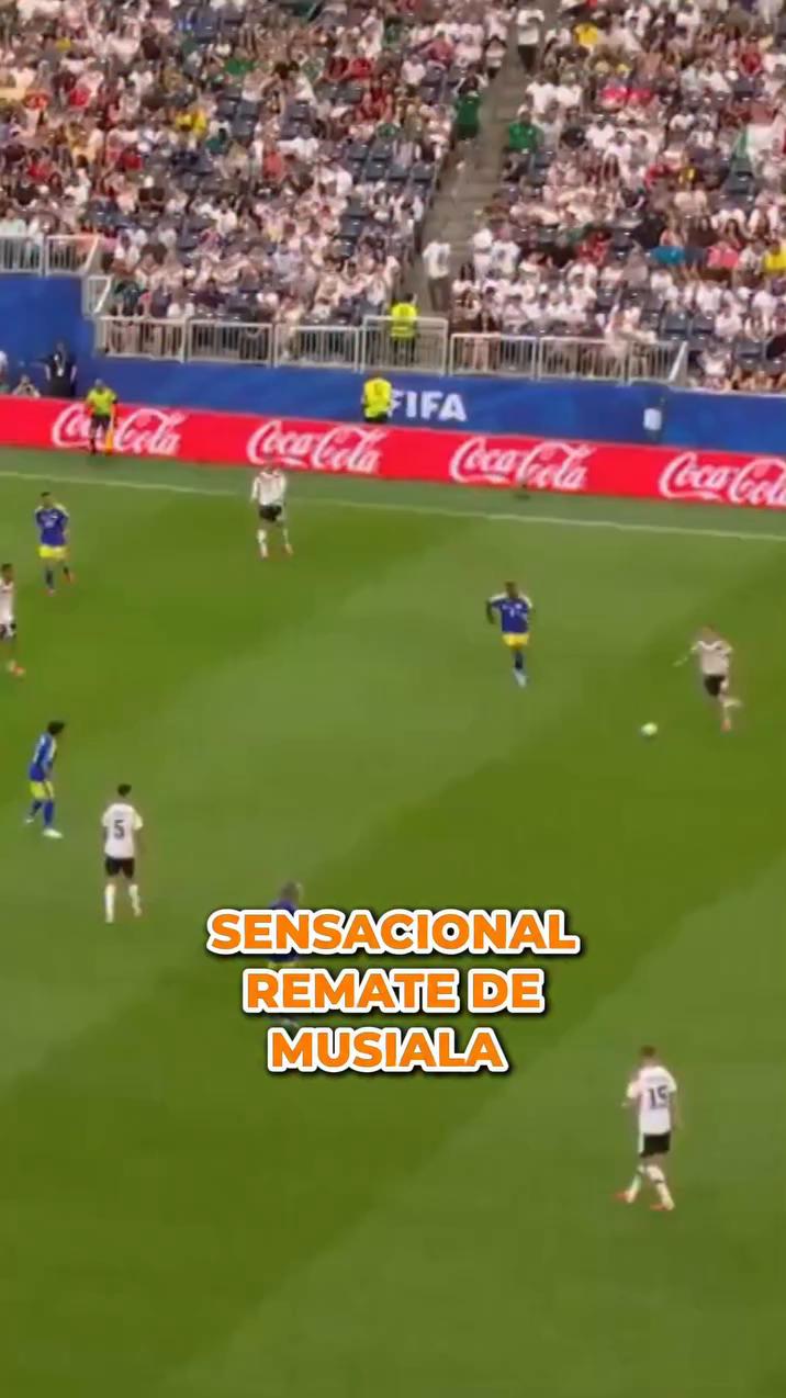 Yamal Mucciara marca el gol de Alemania con un desmarque impecable