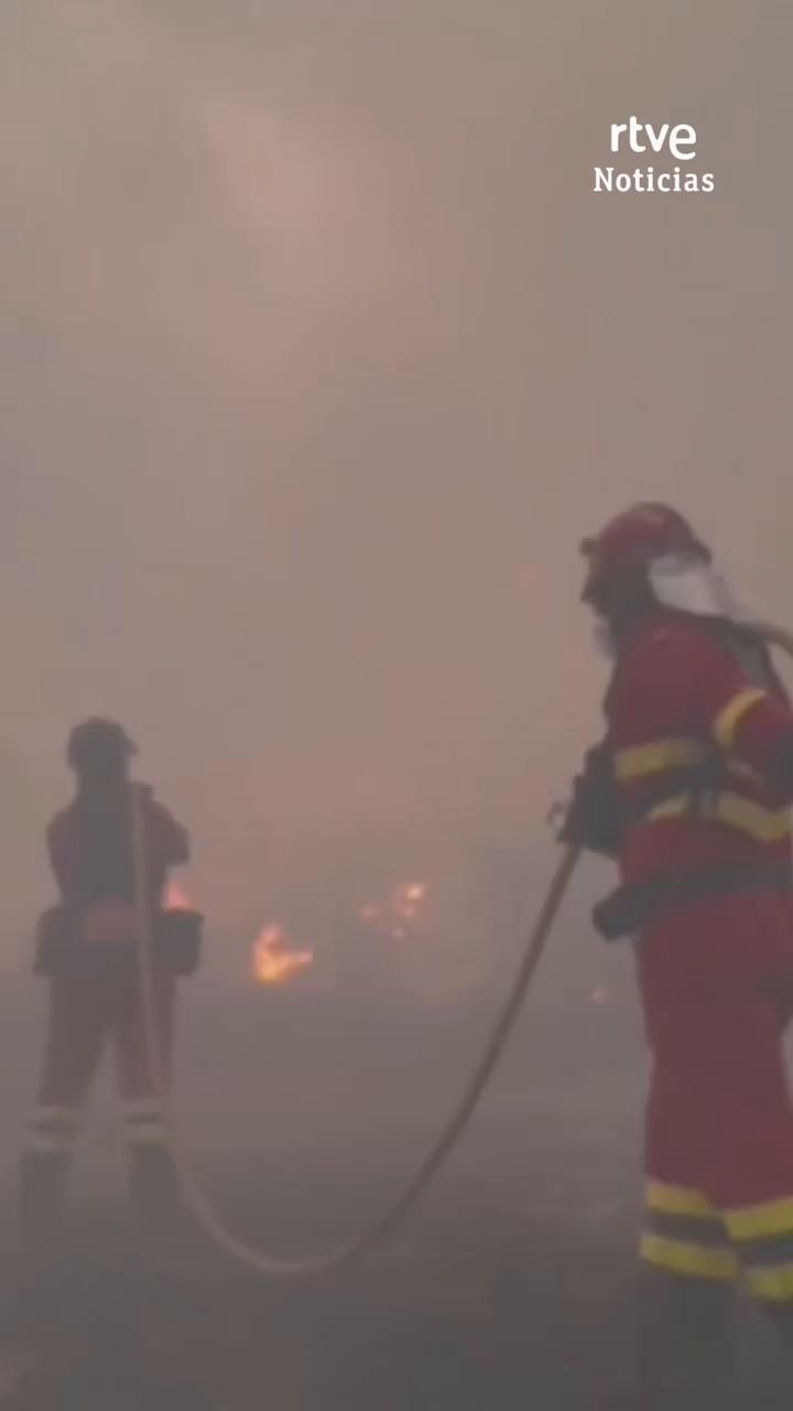 Incendios forestales en Huesca, Navarra y León mantienen en alerta a cientos de vecinos