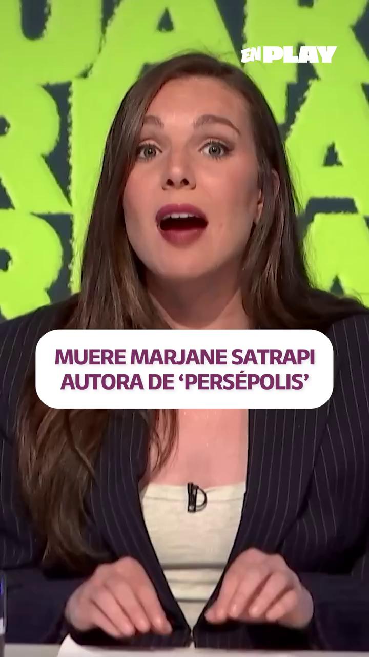 Muere Marjane Satrapi, autora de Persépolis, a los 56 años