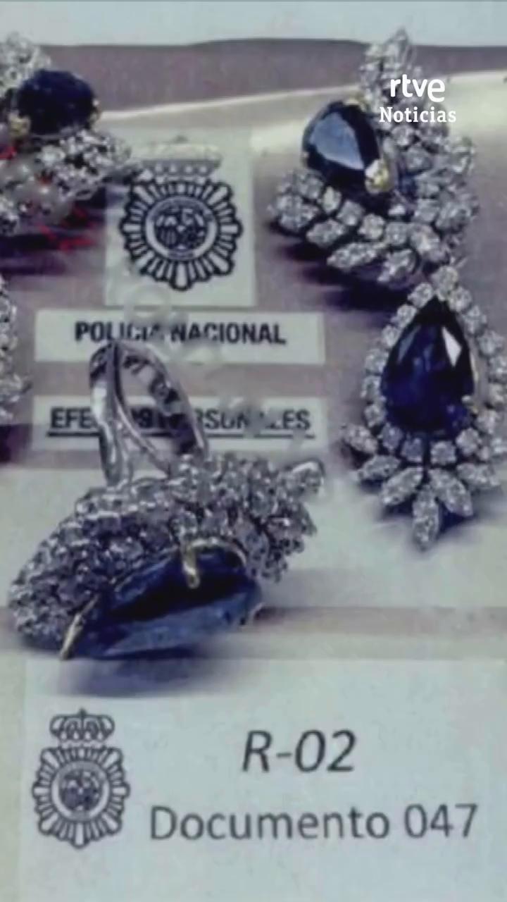 Las joyas halladas en el despacho del expresidente valen 1,3 millones de euros