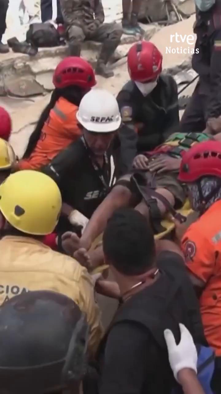 Se eleva a seis el número de españoles fallecidos en el terremoto de Venezuela