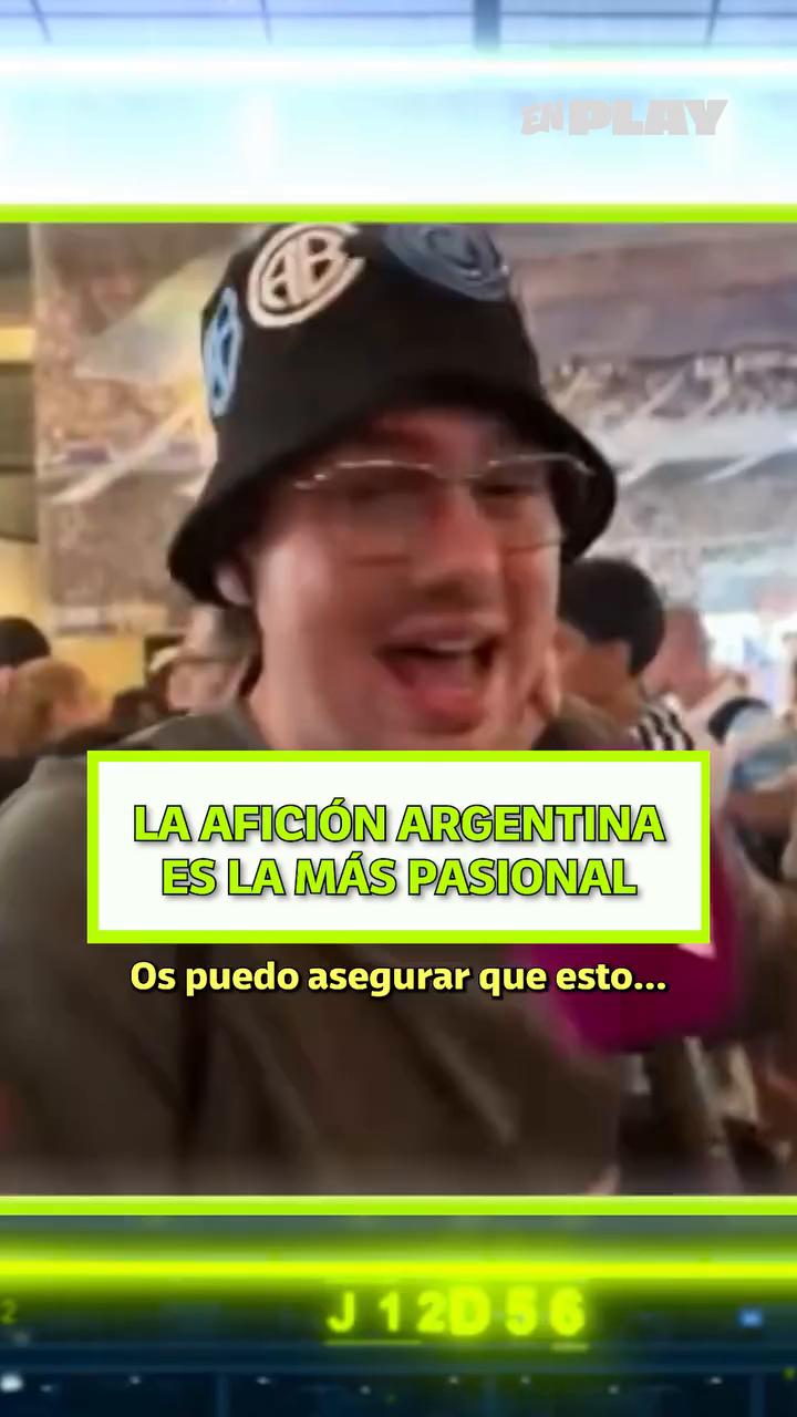 Hinchas argentinos en Barcelona: 'Si gana la segunda estrella me rapo el pelo'