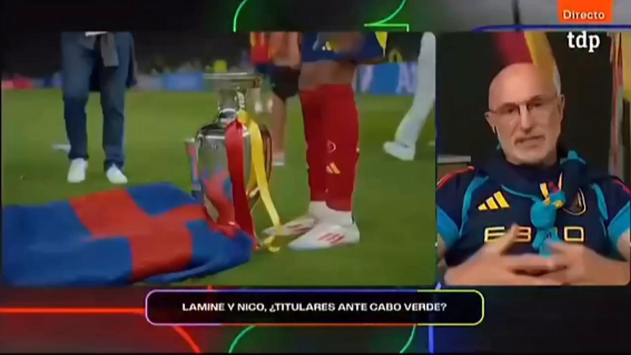 Ojalá se convierte en lema de positividad para Televisión Española durante el partido
