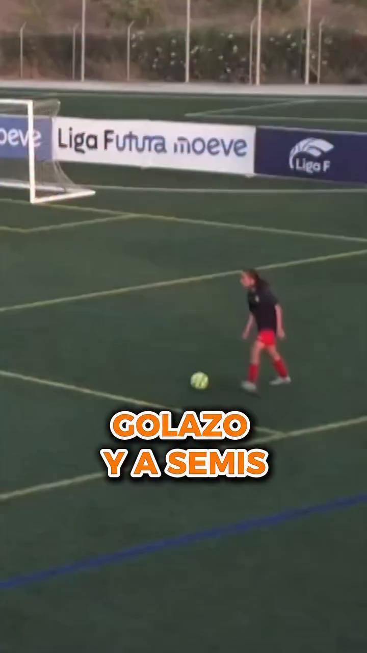 Amaya sorprende con un envío directo que vale el gol del Atlético