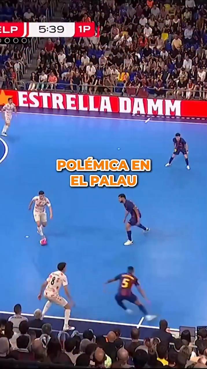 Ricardo Mayor marca el segundo gol tras revisión arbitral en el Palau