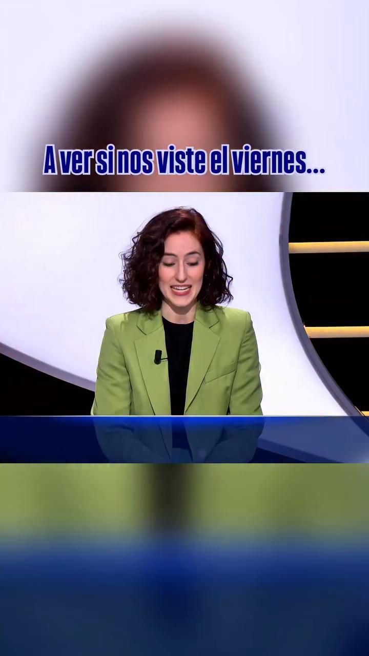 La frase elegante raya en lo cursi y cierra con un gracias