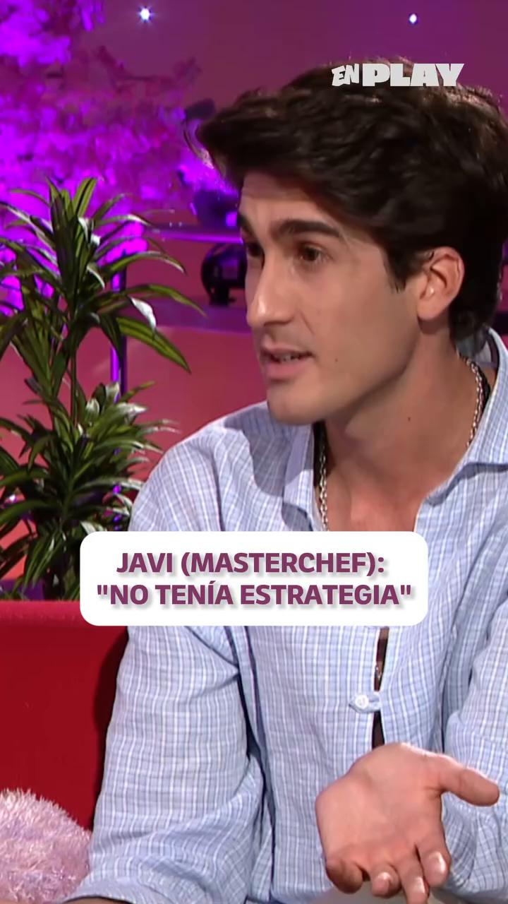 Javi niega estrategia en MasterChef: 'Soy así desde el primer día'