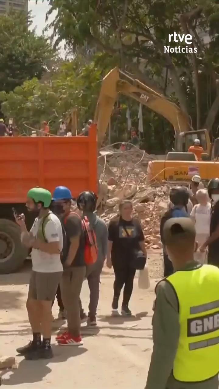 Terremoto en Caracas deja 188 muertos y más de 200 atrapados