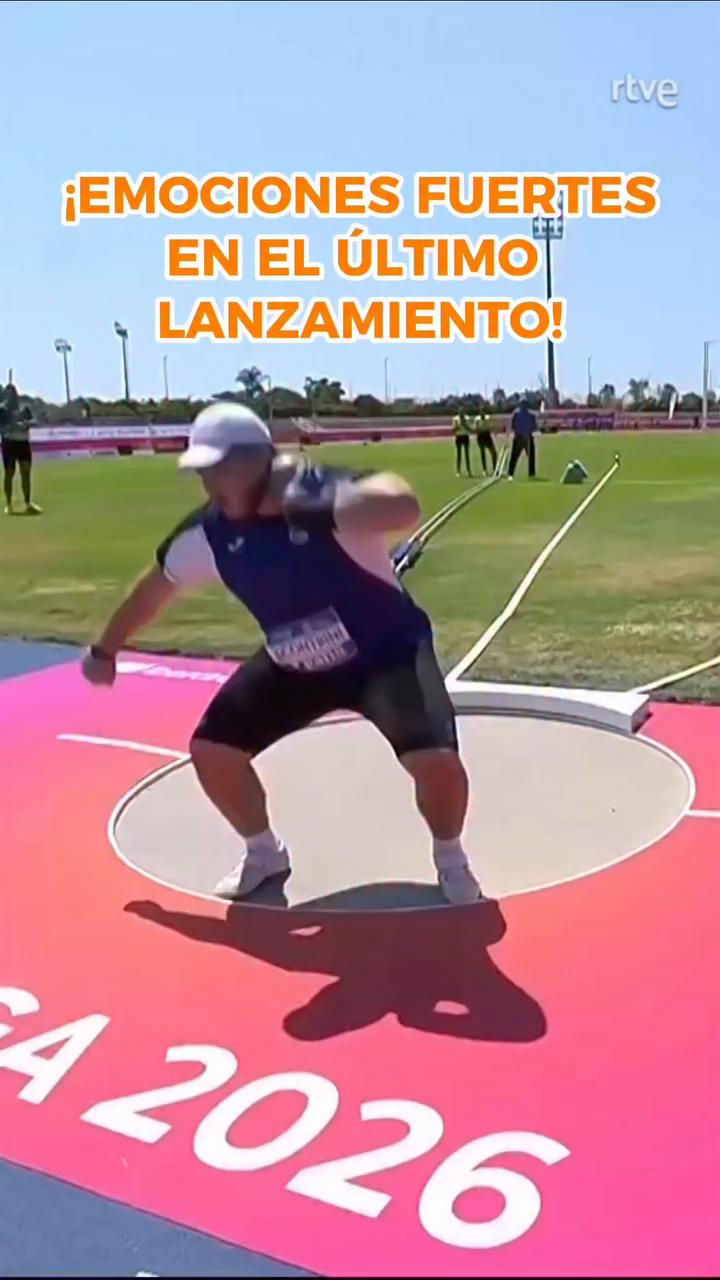 Fabricio Scontrini se proclama campeón de España con un récord personal de 18,58 metros