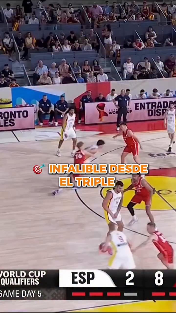 Hugo González anota tres triples en la Caja Mágica
