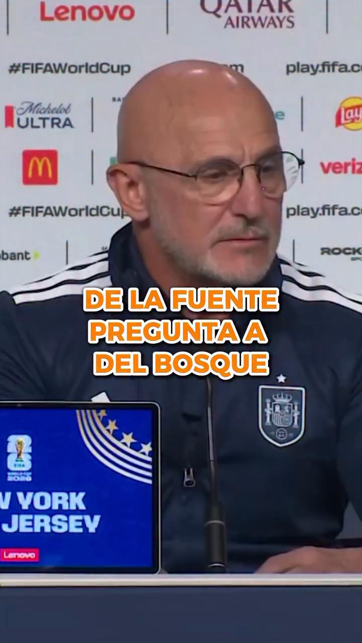 Vicente del Bosque ya me ha aconsejado sobre los momentos críticos del partido