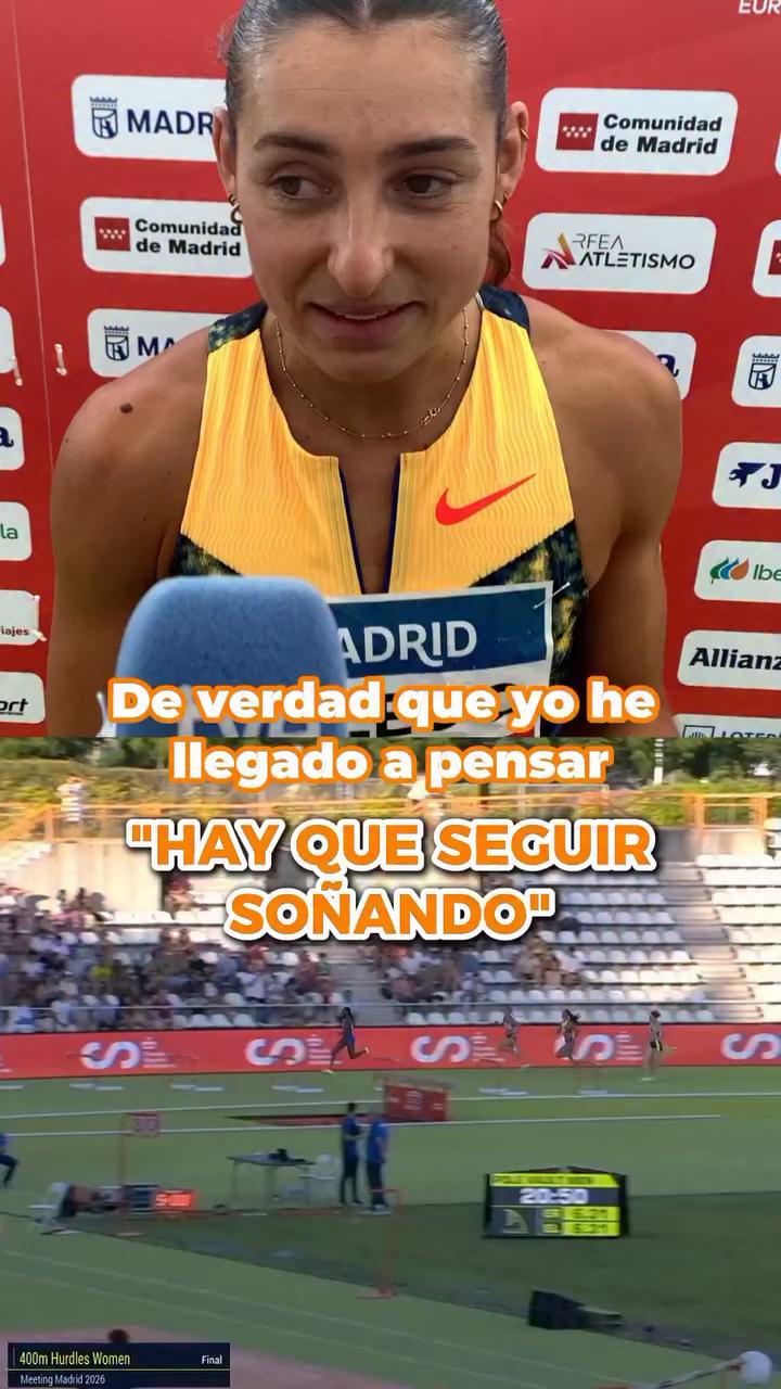 Tras su recuperación, la atleta busca revalidar el título en el Campeonato de España