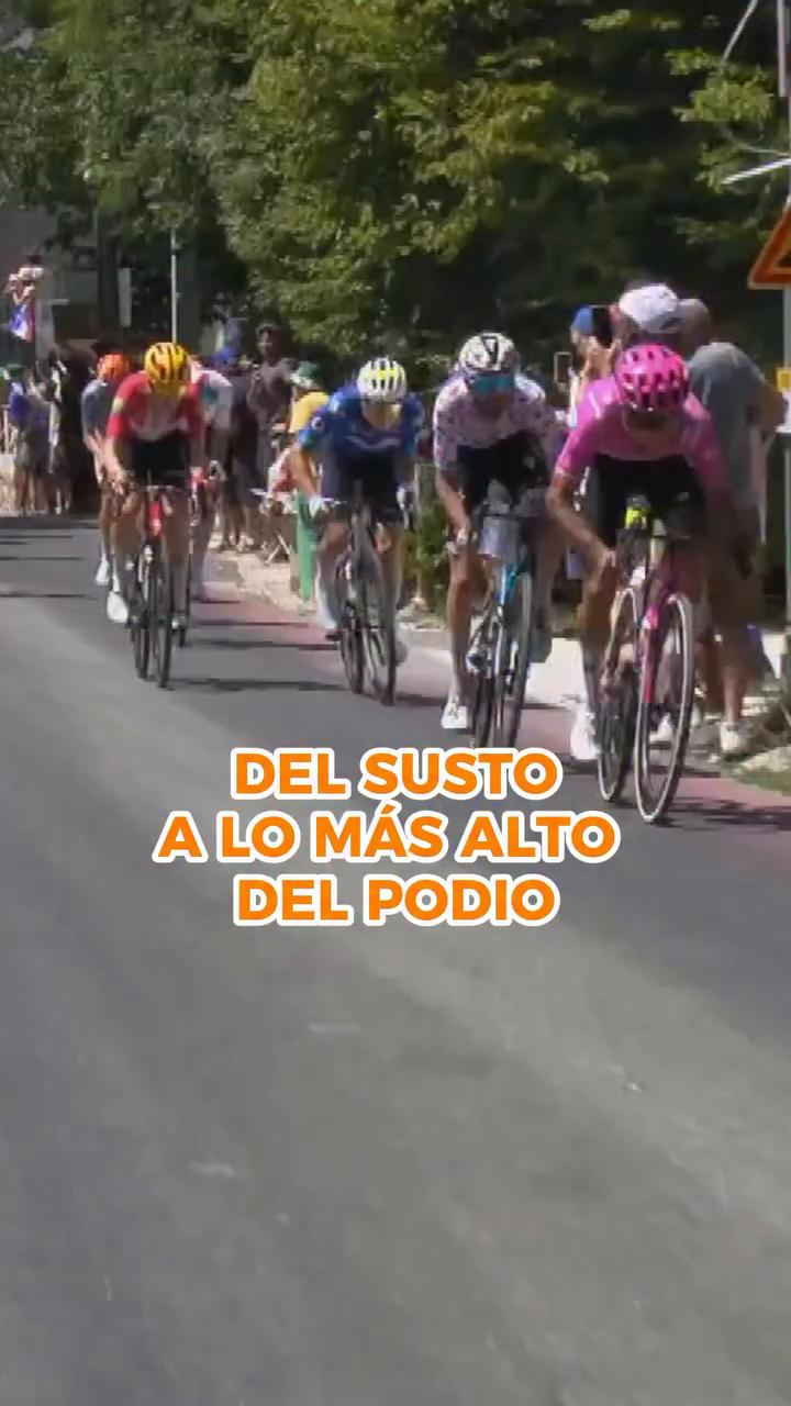 La locomotora del Carchi vuelve a dar alegría en el Tour de Francia