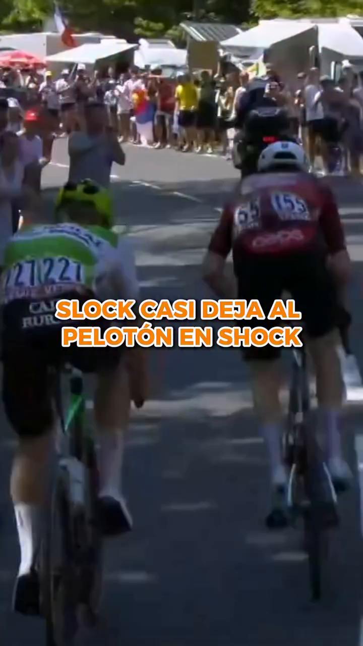 Liam Slocke resiste en los últimos kilómetros y mantiene su ventaja en la etapa