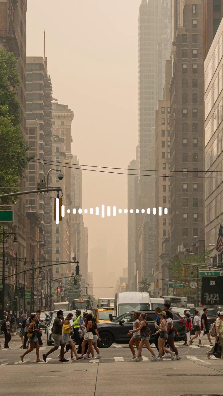 Más de 850 incendios en Ontario envían humo tóxico a Nueva York