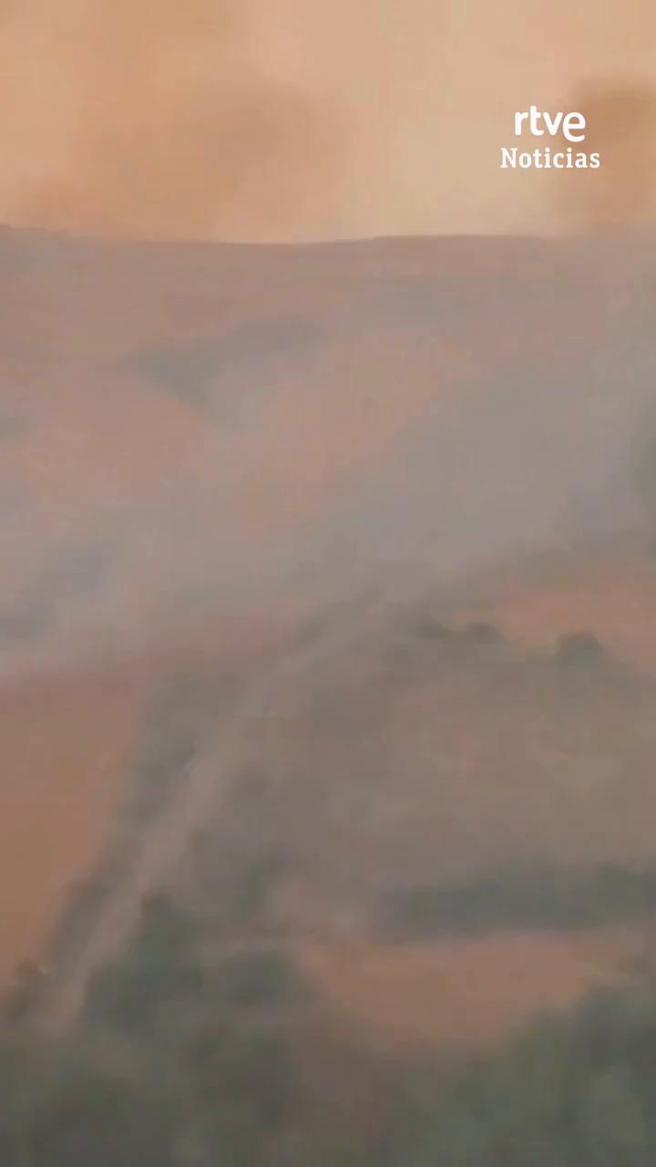 Incendio en Sierra Norte de Guadalajara obliga a evacuaciones en Soria por el humo