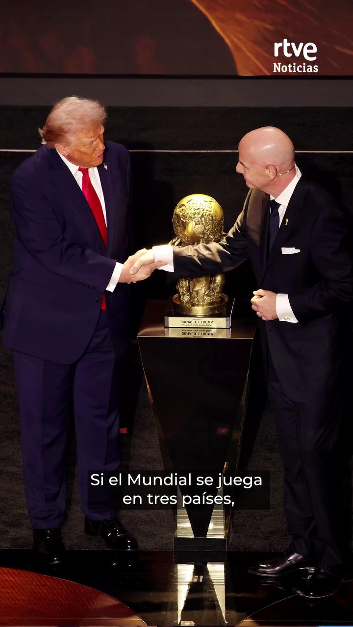 Trump entregará la Copa del Mundial aunque la sede sea compartida
