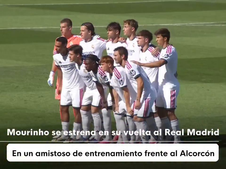 Mourinho inicia su segunda era en el Real Madrid con un once atípico