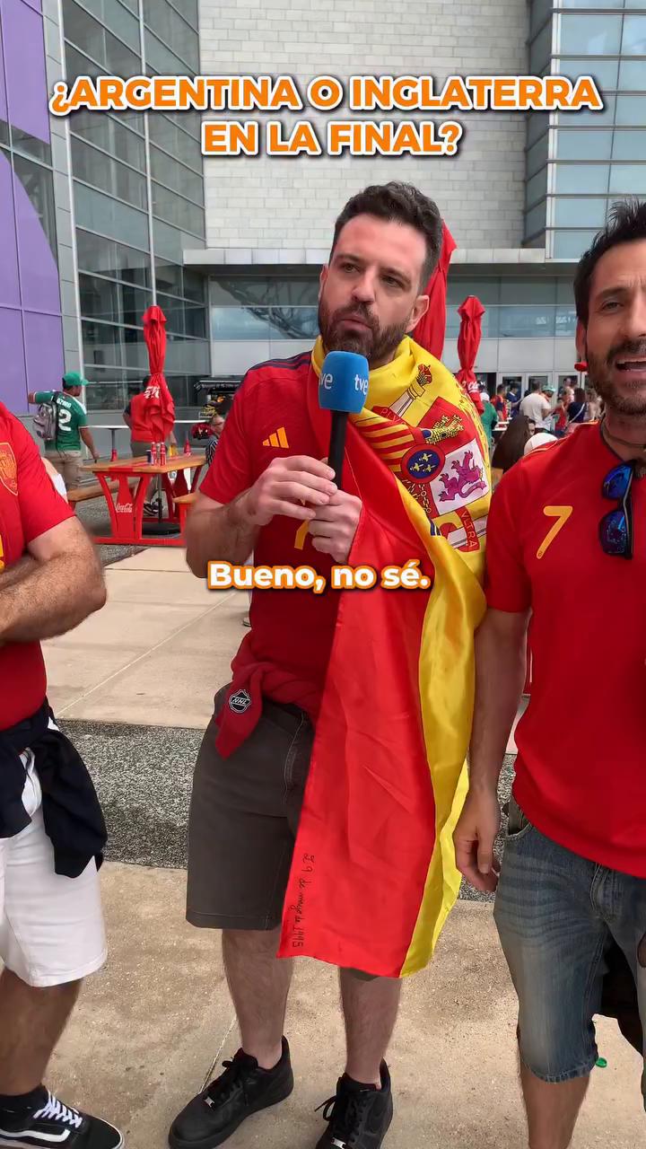 España prefiere enfrentarse a Argentina antes que a Inglaterra en la final