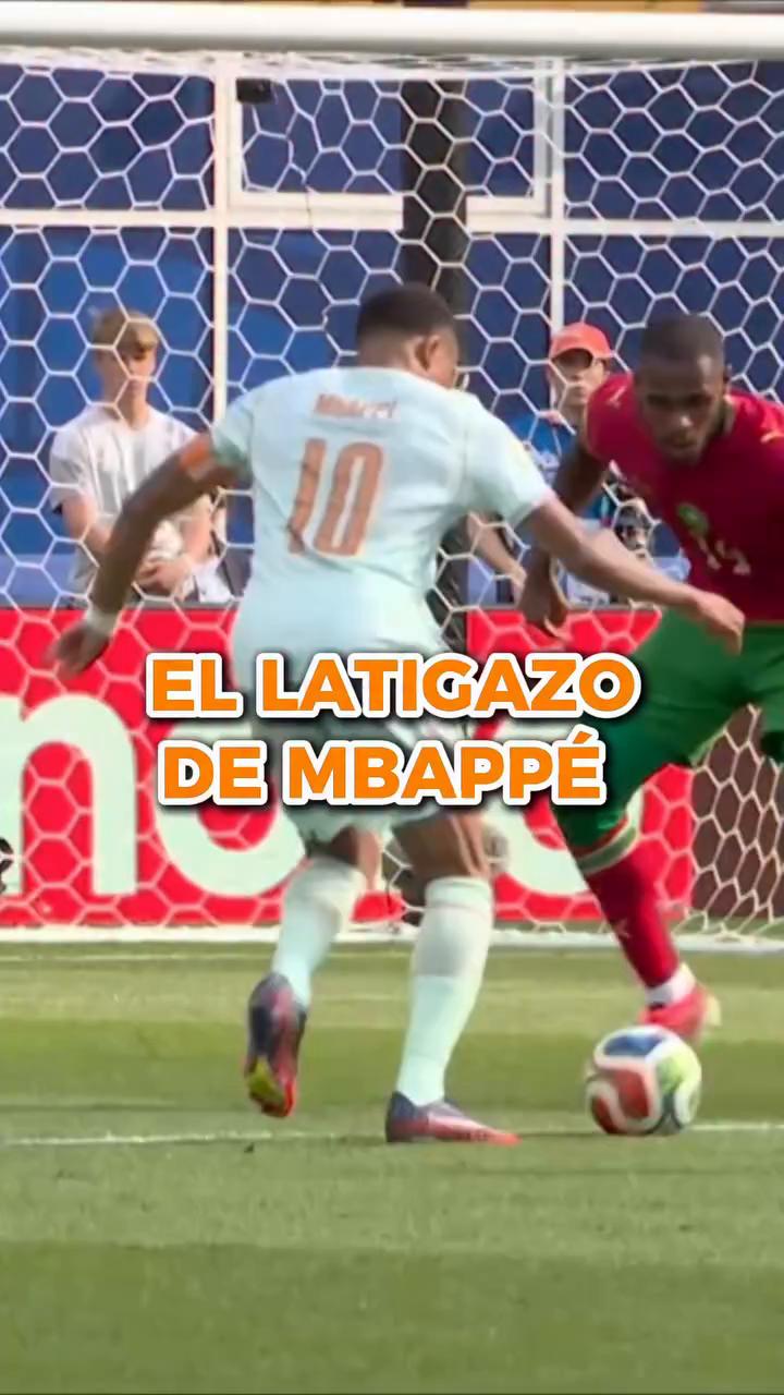 Kylian Mbappé marca el primer gol de Francia con una gran definición