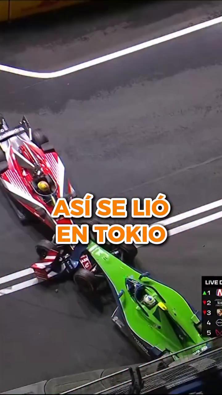 Bandera roja tras choque múltiple entre Mortara y Erickson en la carrera