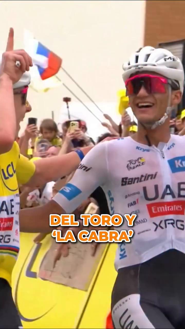 La generosidad en el ciclismo: corredor deja pasar a Remco por amistad