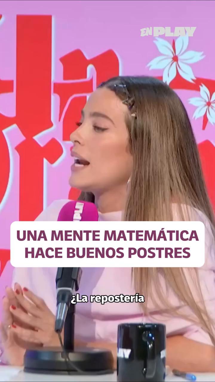 La repostería impone porque exige precisión matemática exacta como en las mates
