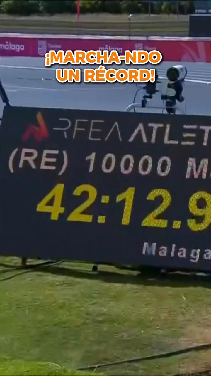 María Pérez bate el récord de España en 10.000 metros marcha