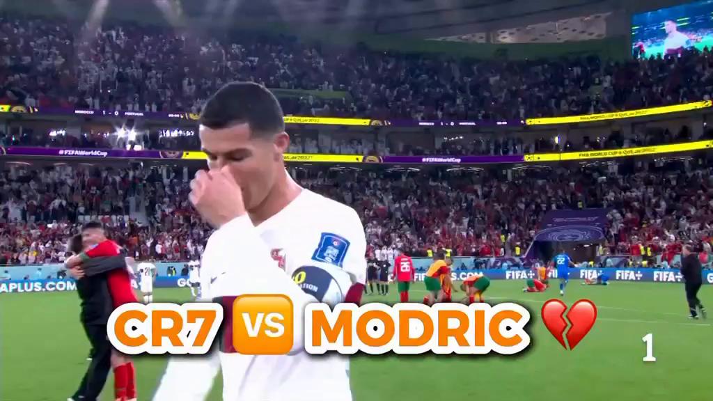 Ronaldo y Modric se enfrentan por última vez en busca del Mundial