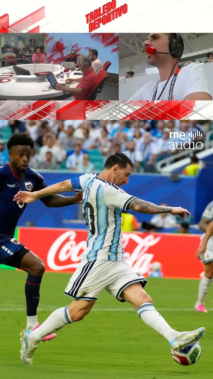 Messi marca el 1-0 para Argentina con un golazo ante la sorpresa de nadie