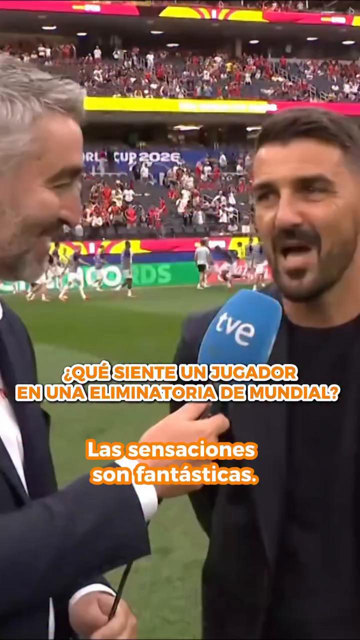Las sensaciones son fantásticas al jugar un partido del Mundial