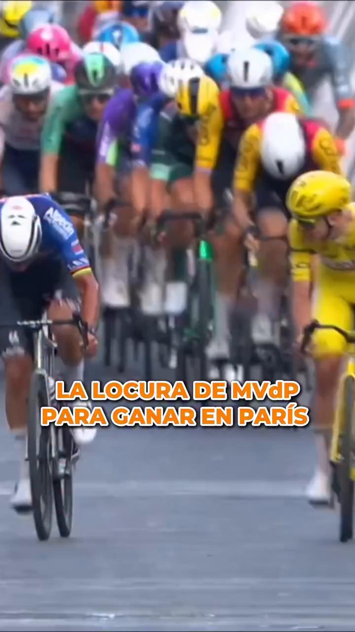 Van Der Poel rompe a Pogacar a 400 metros y gana el sprint final