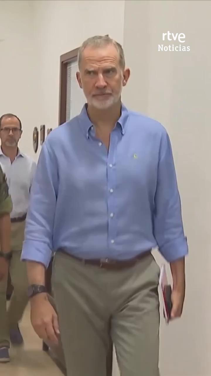 Felipe VI participa telemáticamente en el gabinete de crisis por los incendios