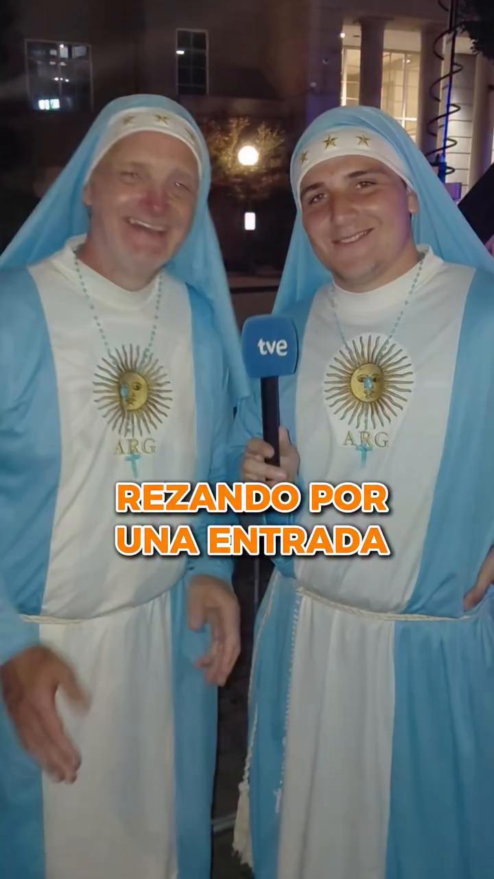 Las monjas del Mundial rezan por la victoria de Argentina