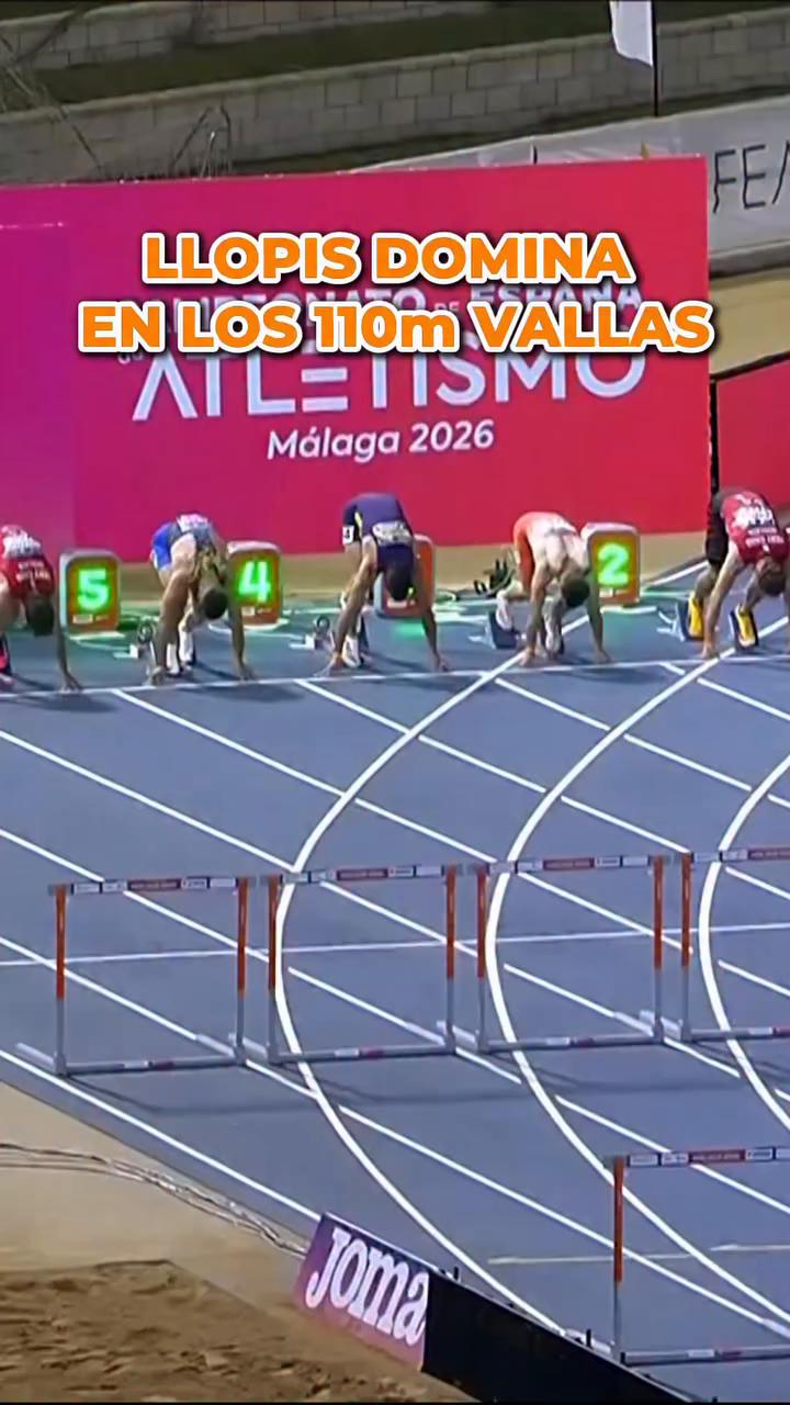 Kike Llopis se impone en la final de vallas con 13'46