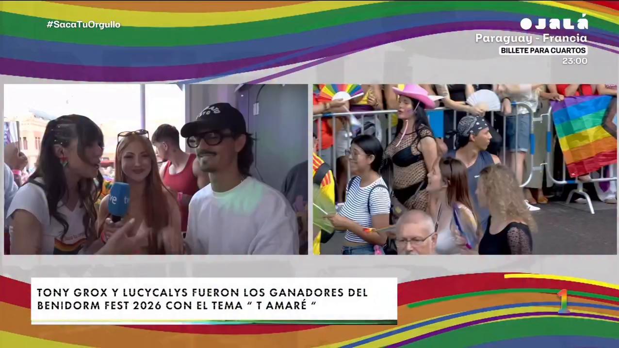 Jóvenes viven su primer Orgullo al son de 'Este te amaré'