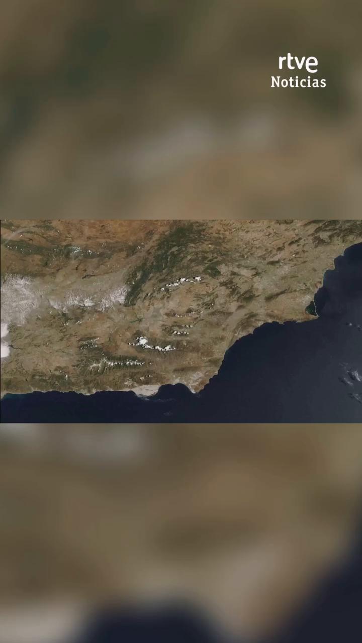 La NASA muestra el impacto de las olas de calor en Almería