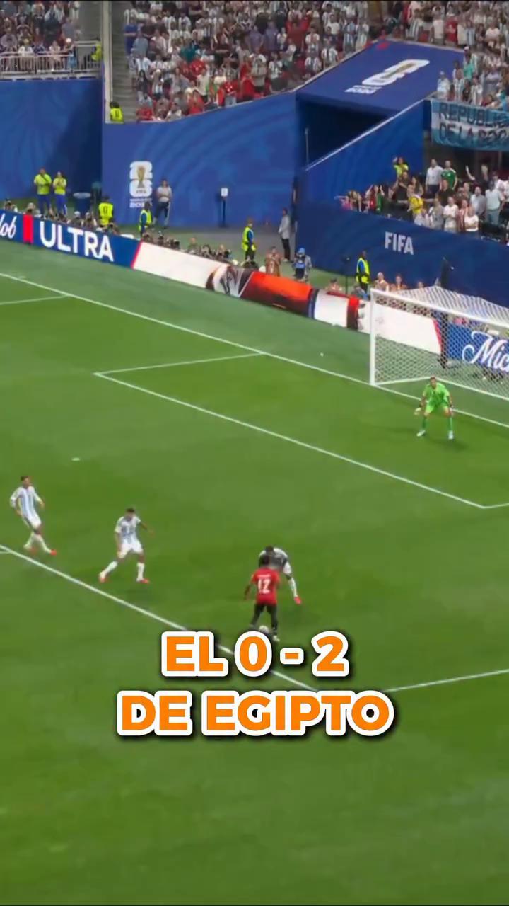 Hassan marca de nuevo: Egipto sorprende a Argentina con un contraataque