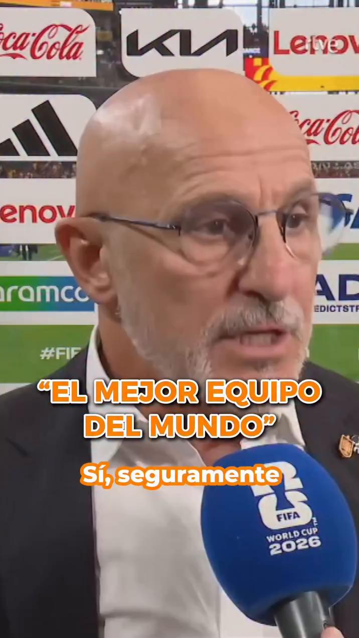 El seleccionador se muestra orgulloso del espectáculo ofrecido por su equipo