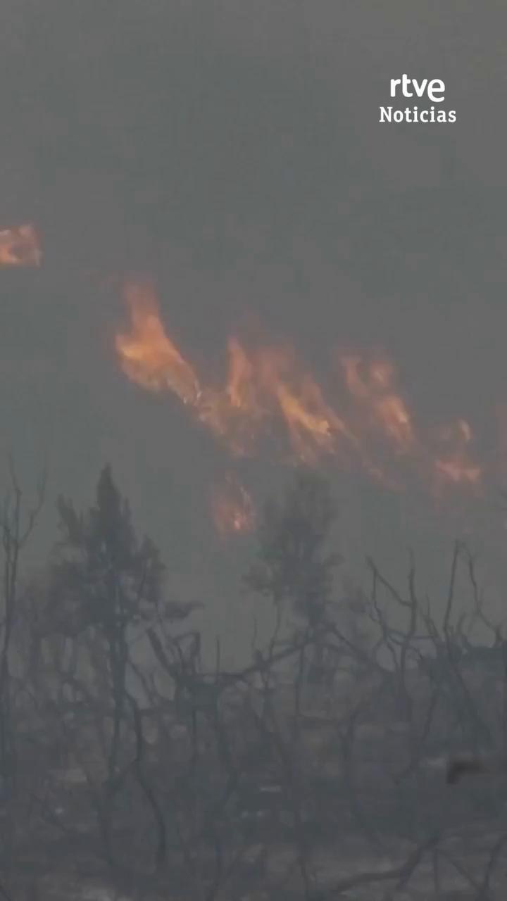 El incendio de la Sierra Norte de Guadalajara es ya el segundo más grande de España