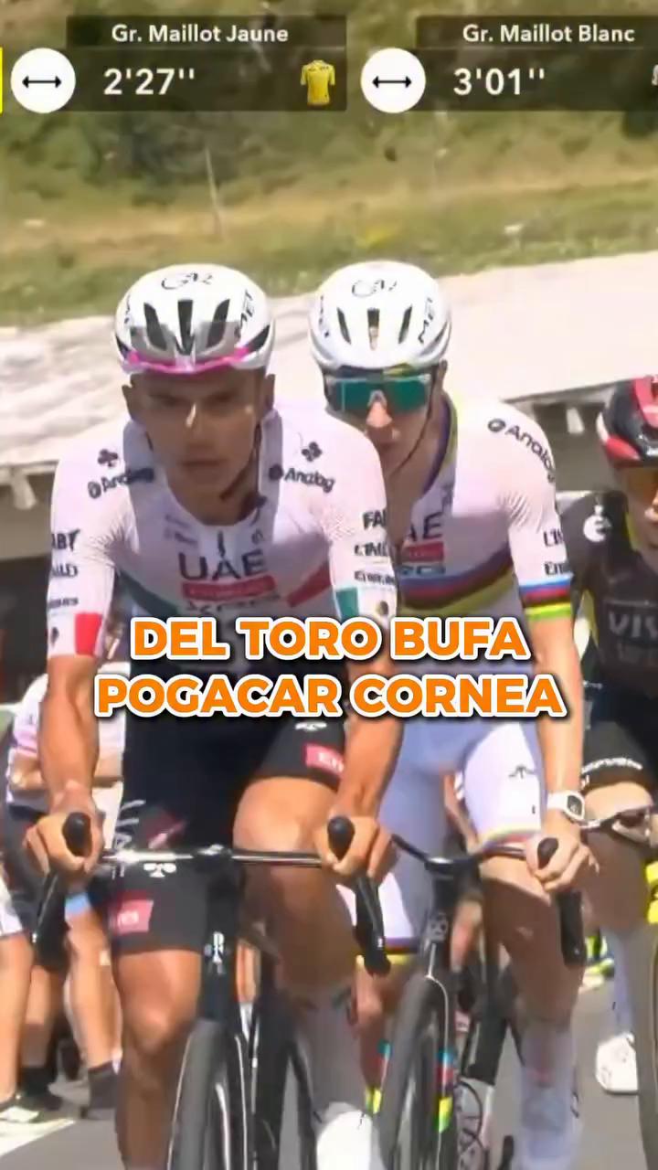 Pogacar corona el Tourmalet con 30 segundos sobre Vingegaard